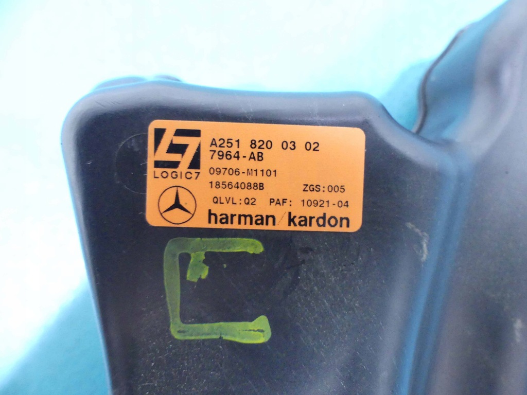 фото №6, Динамик logic 7 harman mercedes r w251 a2518200302