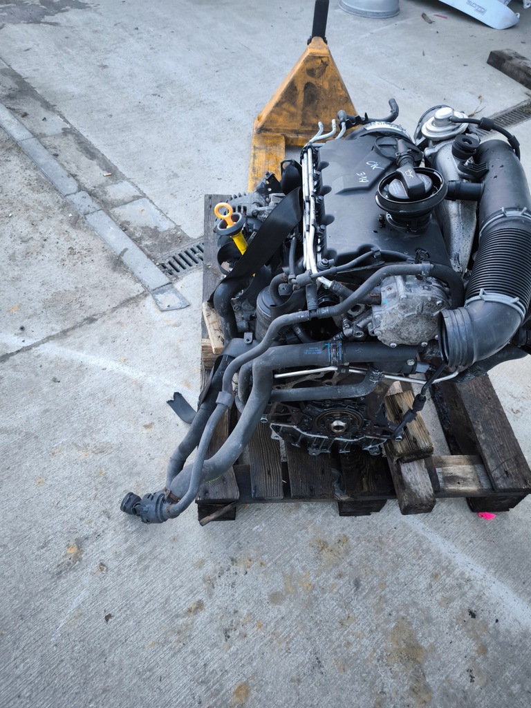 фото №8, Двигун kompletny audi vw seat skoda 1.9 tdi bxe оригінал !!!