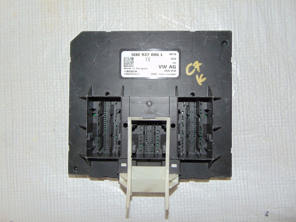 фото №1, Vw golf 7 vii модуль комфорту 5q0937086l