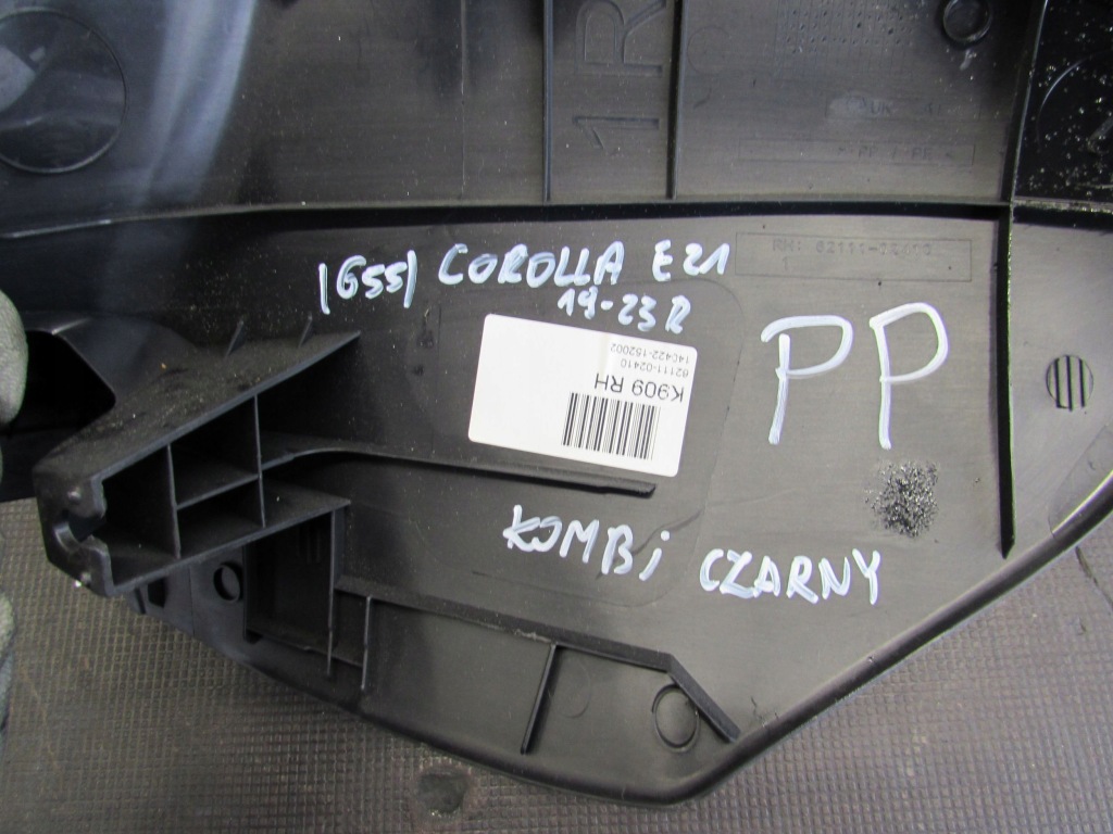 фото №8, Защита накладка стойка порог 62111-02020 toyota corolla e21 1.8 b hybrid 19