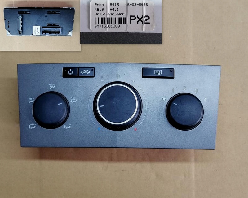 фото №1, Панель керування повітроводи opel zafira b