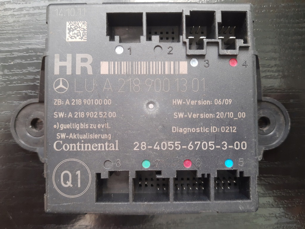 фото №1, Mercedes cls w218 модуль двері a2189001301