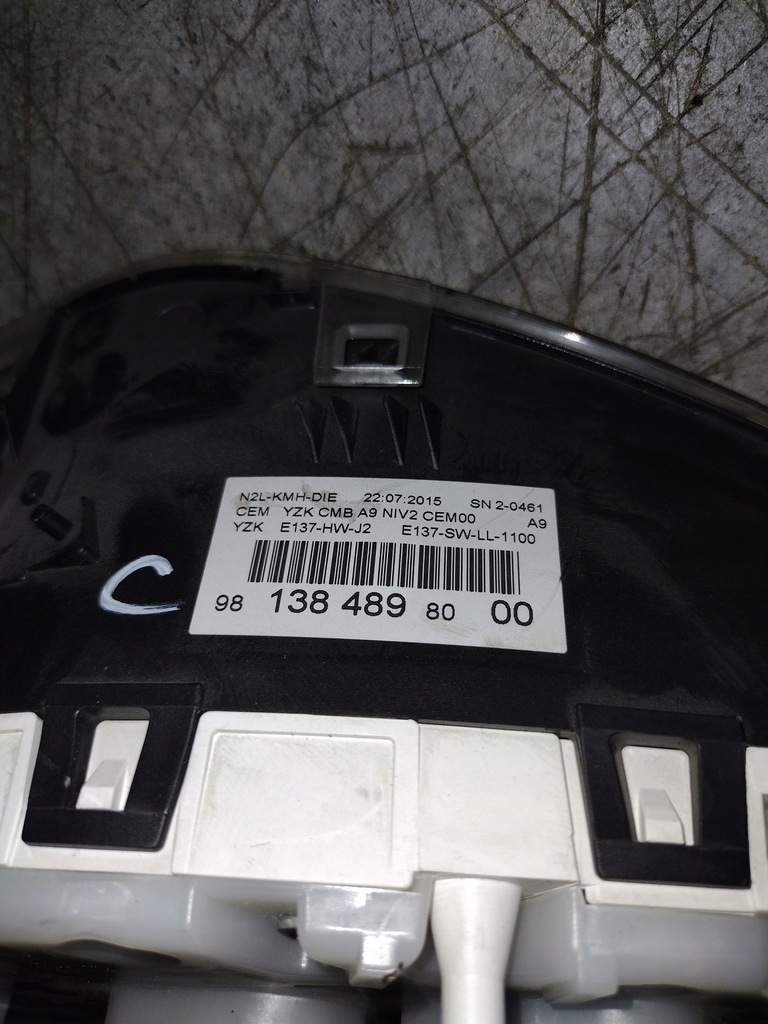 фото №12, Счетчик 9813848980 peugeot 208 lift