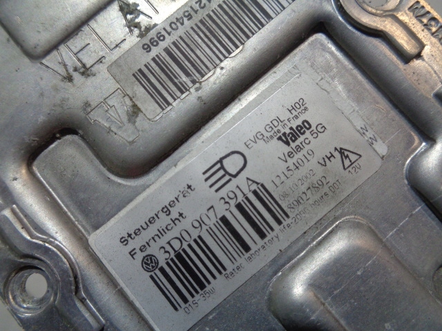 фото №6, Преобразователь ксенон vw phaeton 02-10 3d0907391a