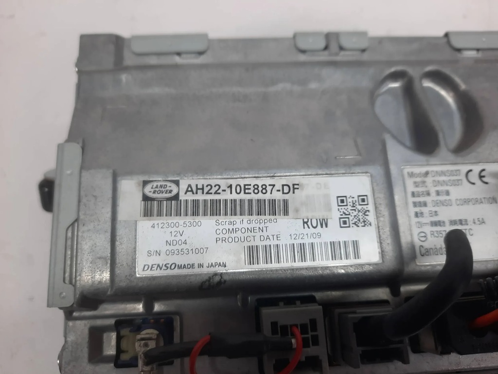 фото №6, Дисплей екран радіо land rover discovery iv lift ah22-10e887-df