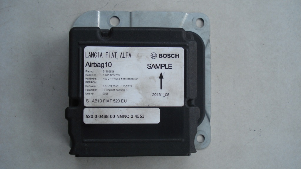 фото №1, Датчик подушка безопасности 51952928 0285b03709 jeep renegade