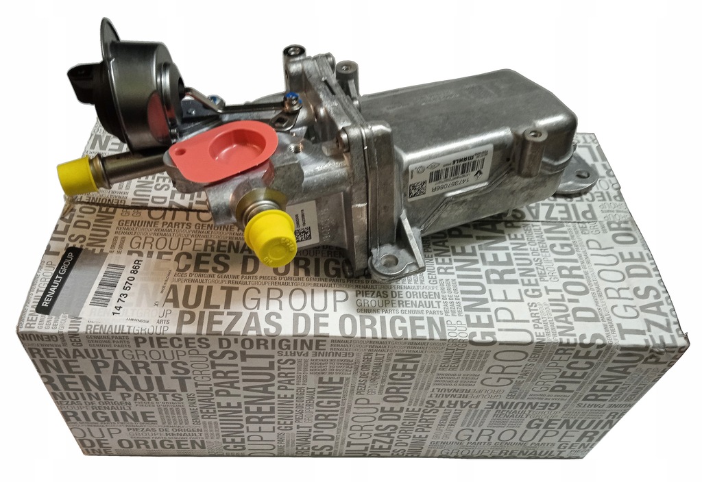 фото №1, Радіатор вихлопних газів egr 1.6 dci renault espace v trafic iii megane scenic iv