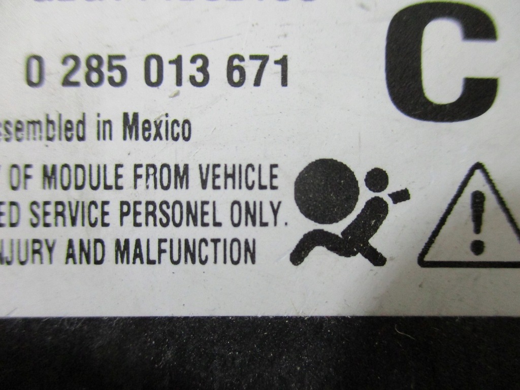 фото №4, Модуль датчик подушка безопасности ford edge g2gt-14b321-cc