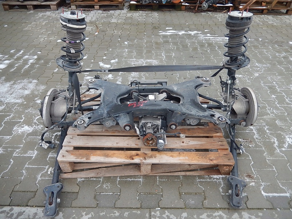 фото №1, Задняя oś подвеска балка evoque lift 2.0 d