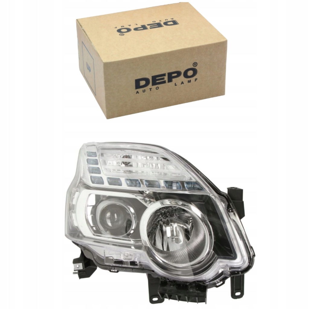 фото №1, Фара лампа правая do nissan x-trail ii t31 2007-2018