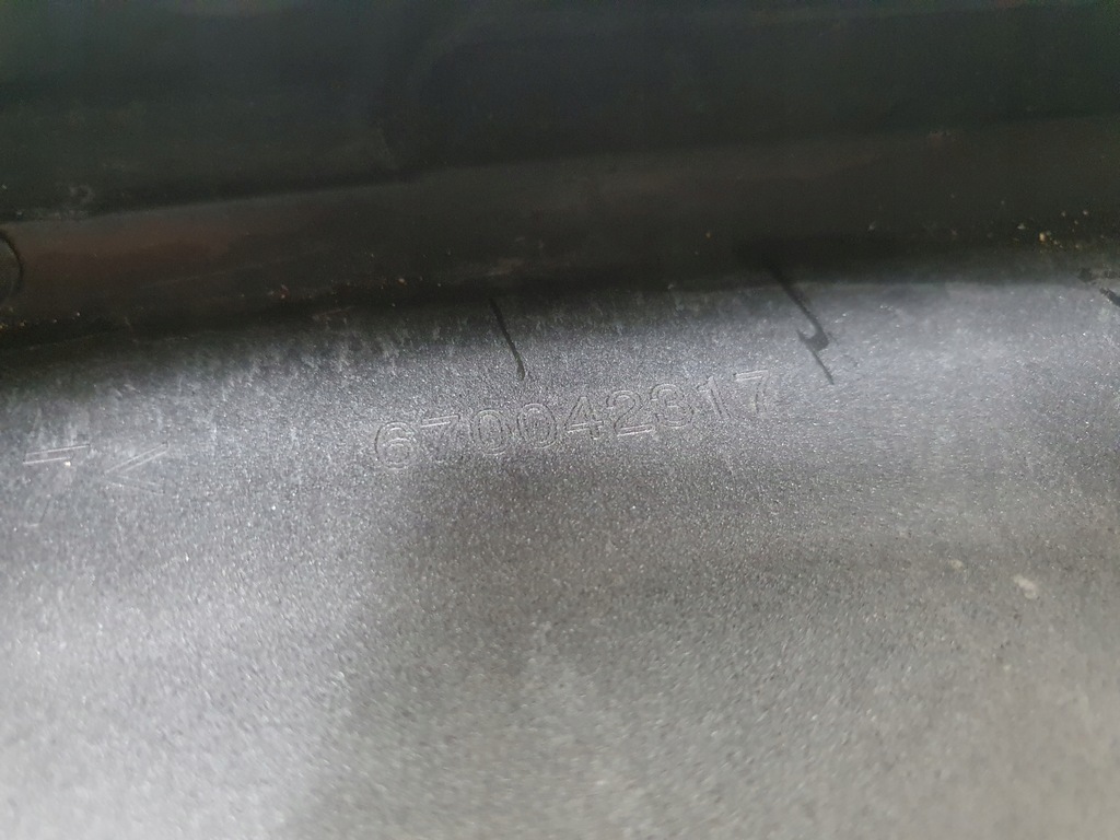 фото №9, Накладка спойлер бампера перед maserati levante 670042317