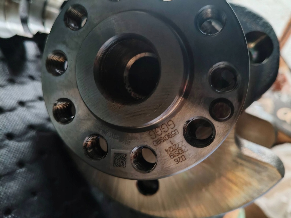 фото №4, Wał колінчастий volkswagen touareg iii 059019bd