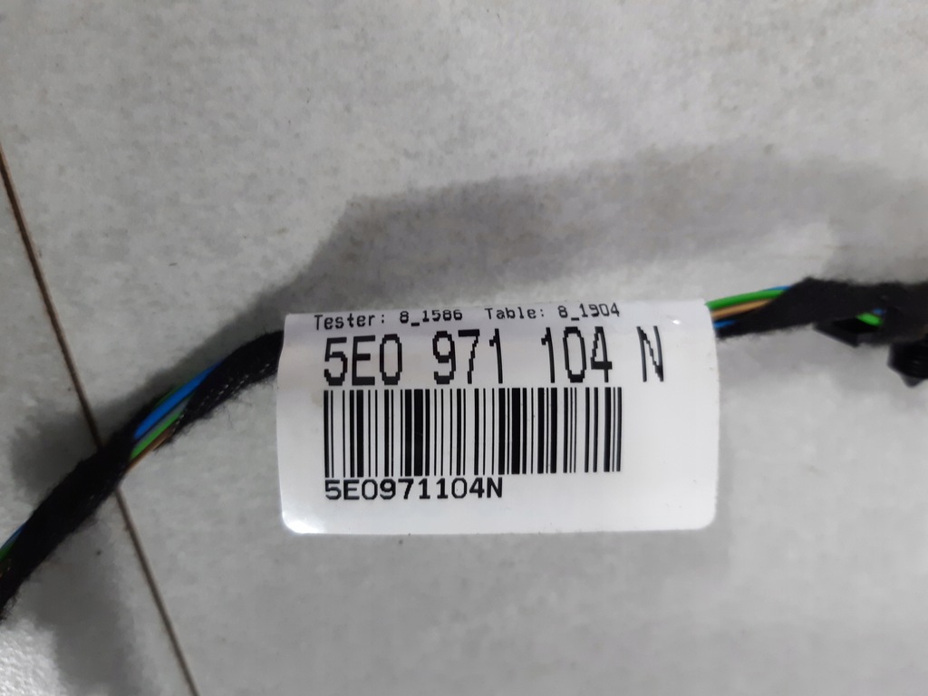 фото №9, Skoda octavia iii 5e джгут електропроводка бампера задня задня 5e0971104n