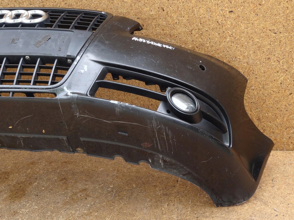 фото №10, Audi a4 b7 04-07 бампер перед передній решітка радіатора решітка радіатора pdc kompletny s-line