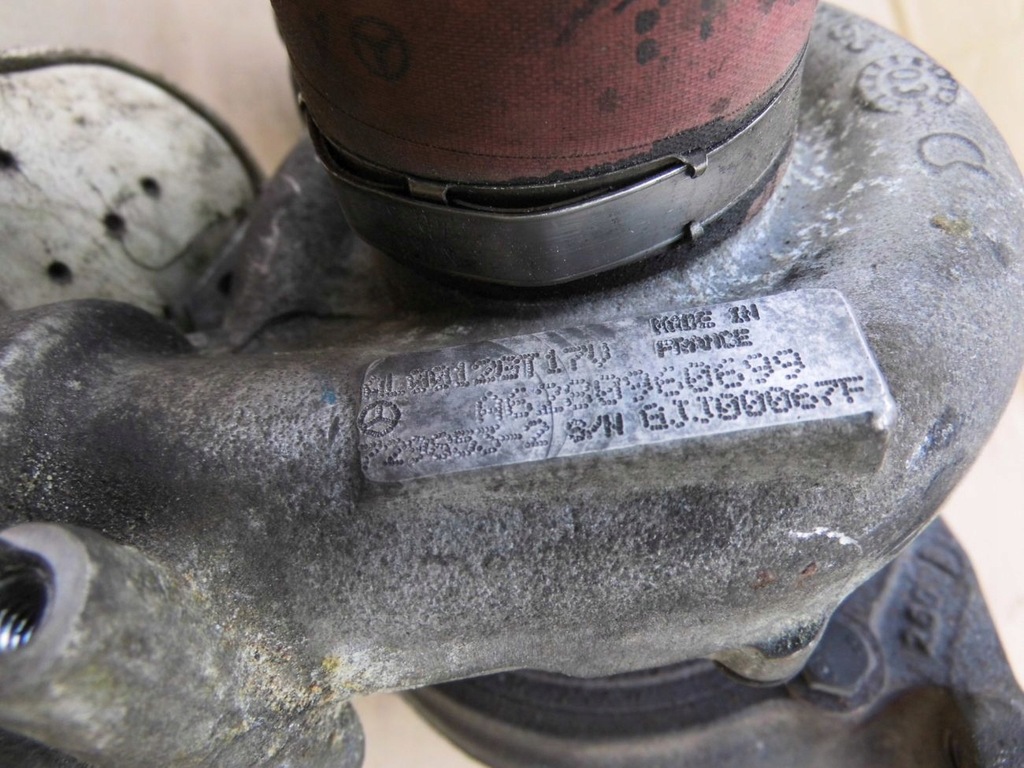 фото №5, Турбина турбонагнетатель a6280960699 mercedes e w211 w220 e420 4.0 cdi