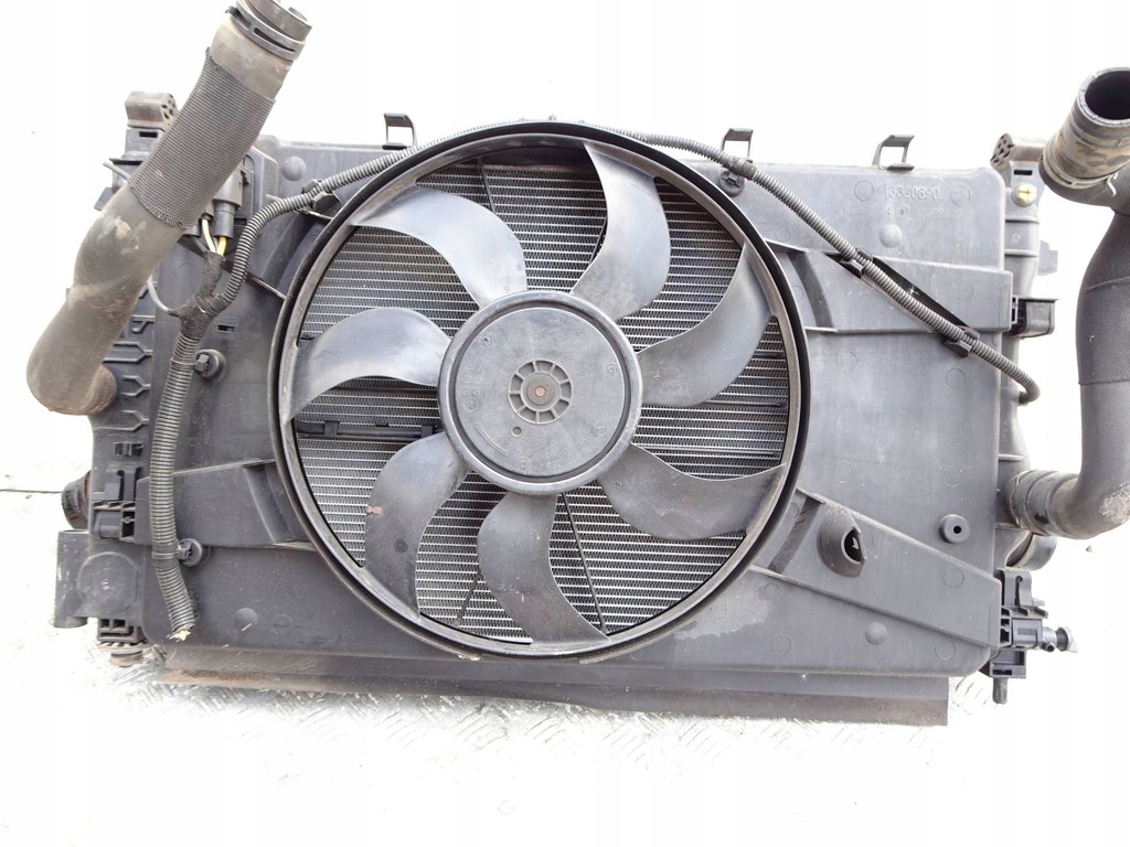 фото №10, Радіатор wody + вентилятор opel zafira c 2.0 cdti