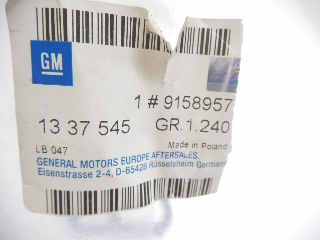 Патрубок, шланг радіатора води opel astra h оригінальний номер 9158957 Недорого