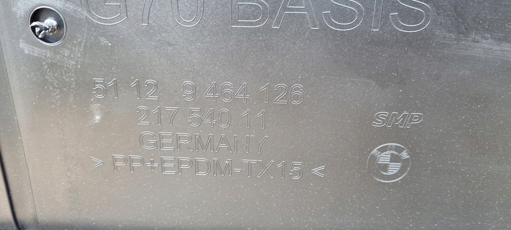 фото №12, Bmw 7 i7 g70 бампер задняя оригинал d001