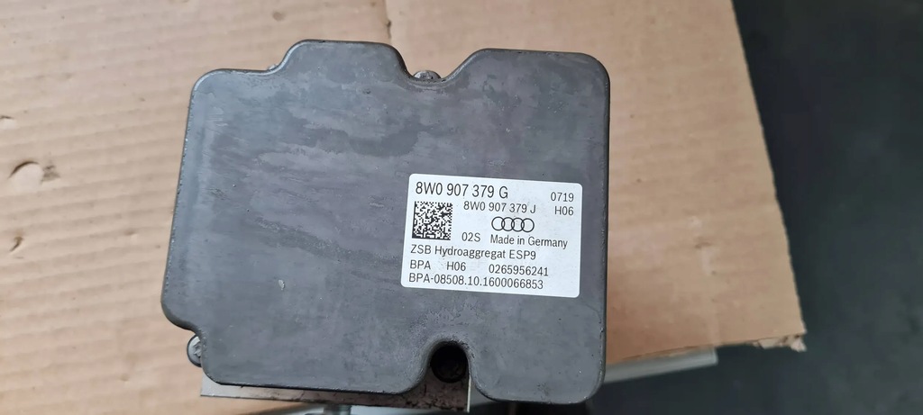 фото №11, A4 b9 8w насос тормозная abs 8w0614517k 8w0907379g a5 8w