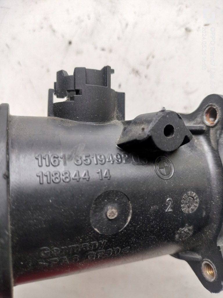 Bmw f10 f20 труба расходомер потока воздуха 8519492 Оригинал