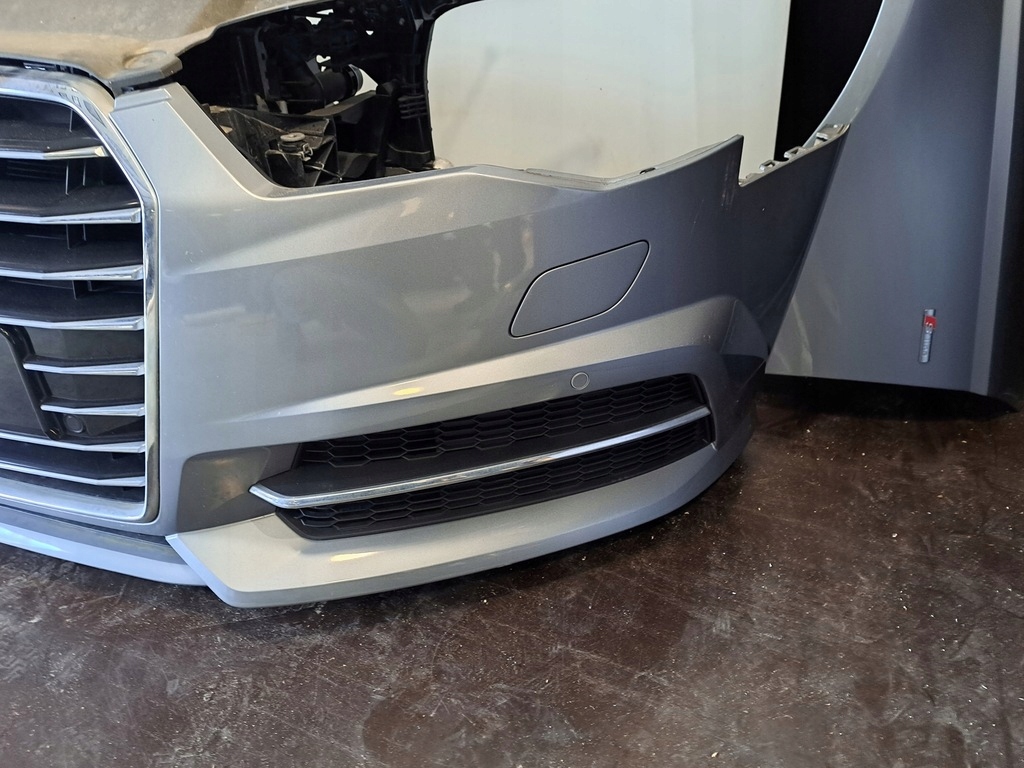 фото №9, Audi a6 c7 4g kompletny перед капот бампер радіатор ксенон led lx7p