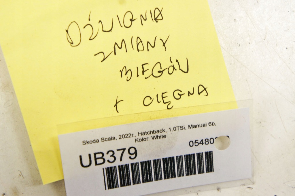 фото №8, Ub379 skoda scala ^ важіль перемикання передач 6b троси трос