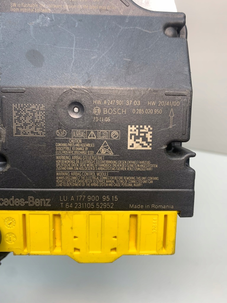 фото №6, Mercedes cla c118 x118 w177 модуль подушка безопасности подушек воздушных a2479013703