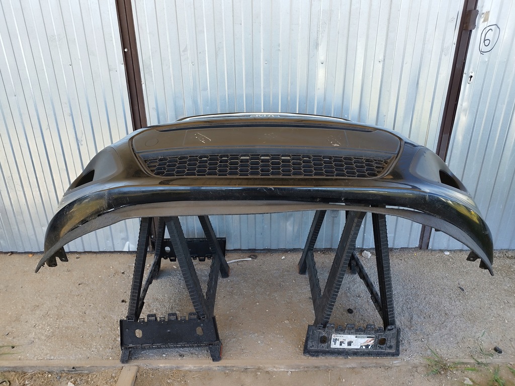 фото №10, Бампер перед передний kia picanto ii 2011-2014 цвет z1 5 дверь