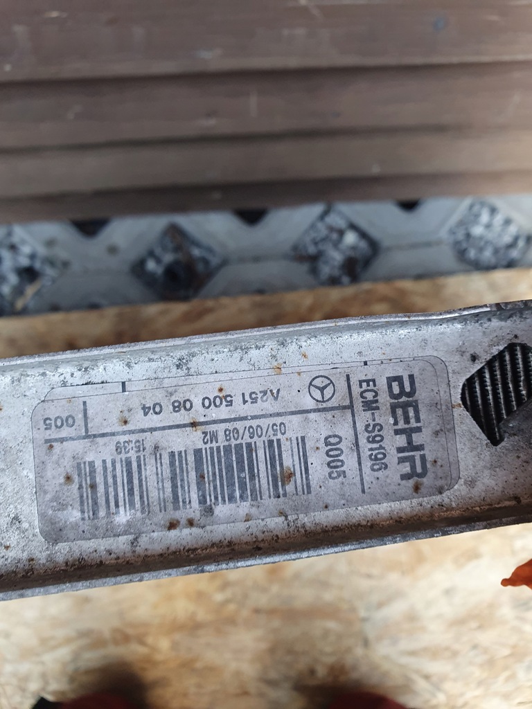 фото №10, Радіатор wody mercedes ml w164 a2515000804