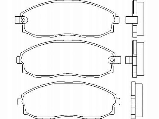 фото №1, Тормозные колодки тормозной. hyundai starex 97-