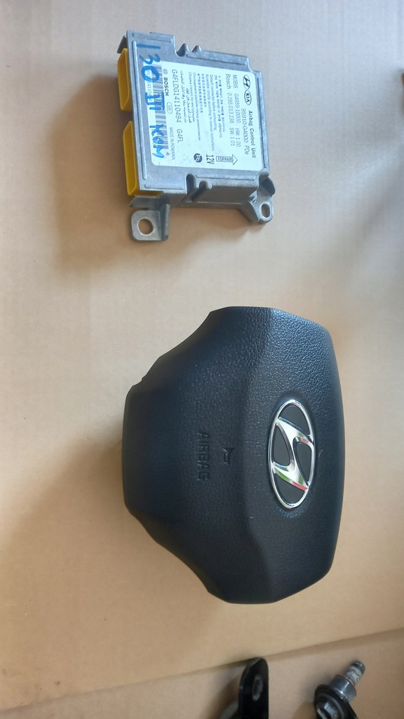 фото №6, Hyundai i30 iii 2017- консоль панель приладів приладова 2x подушка безпеки 4x ремені kombi