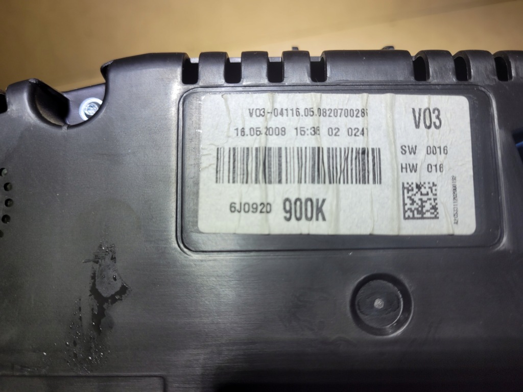 фото №8, Счетчик seat ibiza iv 1.4 6j0920900k anglik mph