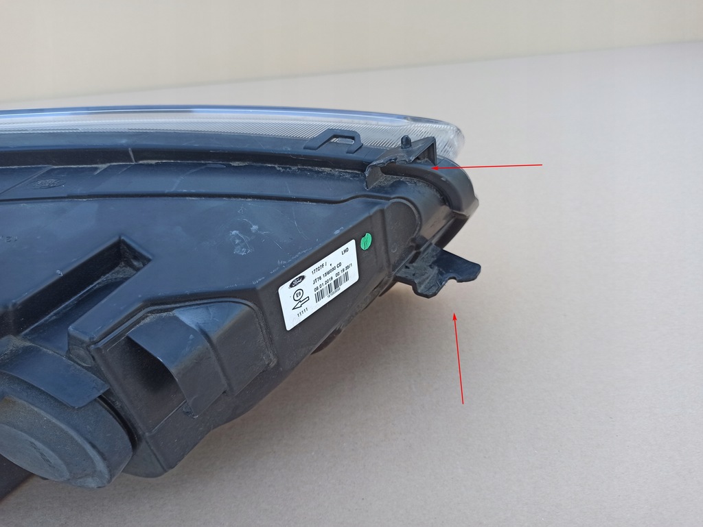 фото №13, Фара лівий ford transit courier 2018-2023