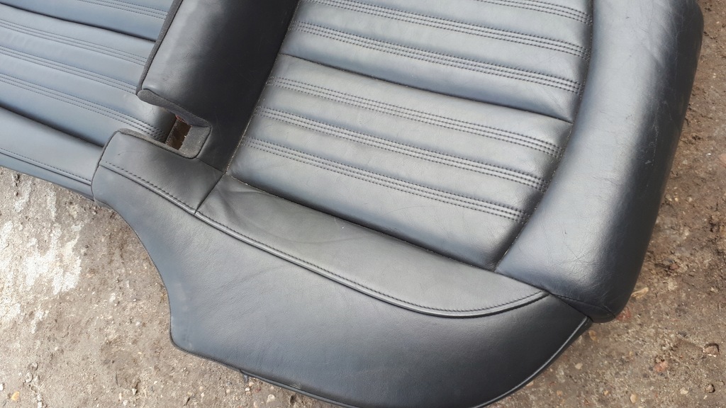 фото №9, A7 4g заднє сидіння спинка задня шкіра sline czarna