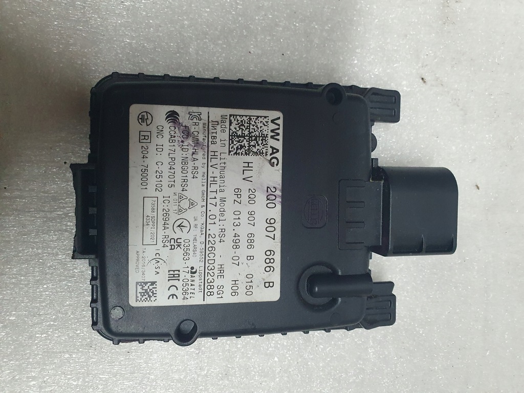 фото №1, Радар acc distronic vw t-roc 2q0907686b