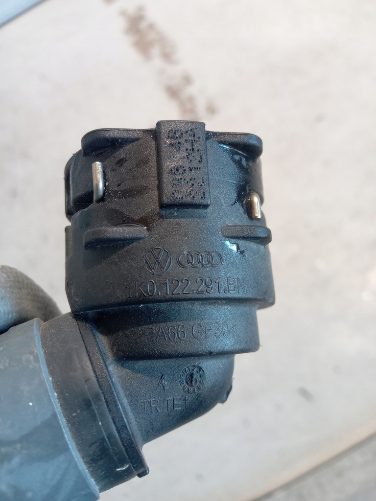 фото №5, Audi q2 vw t-roc труба шланг патрубок wody 1.0