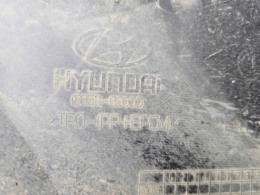 Бампер hyundai ioniq 2016-2019 перед передний 86511-g2000 оригинал Доставка