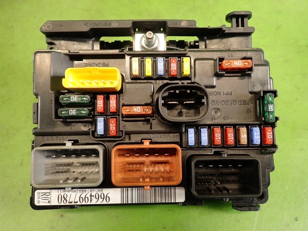 фото №1, Модуль bsm r07 peugeot 207 1.4 b 09r 9664997780