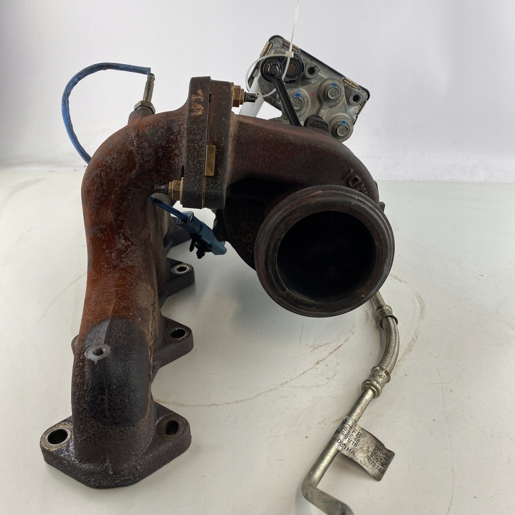 фото №10, Турбонагнетатель + коллектор турбина jaguar range land rover evoque 2.0d