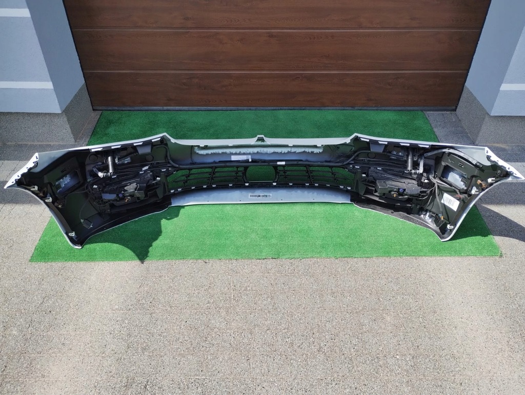 фото №9, Бампер перед bmw 6 gt g32 7415532 оригинальный номер новый комплект жгут омыватель drl хром