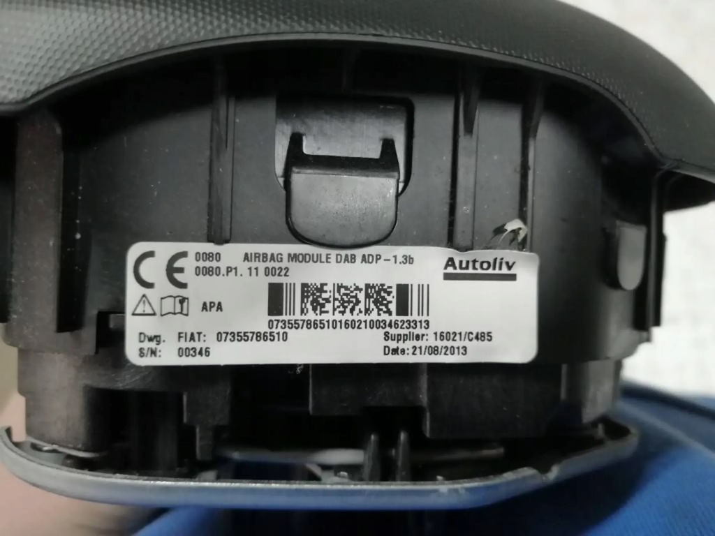 фото №6, Fiat 500l подушка безпеки подушка водія