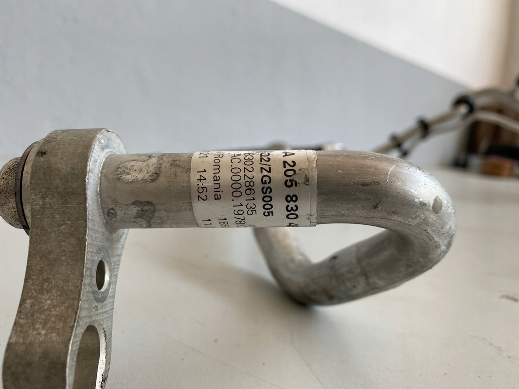 фото №6, Mercedes w205 шланг кондиціонера a2058304502