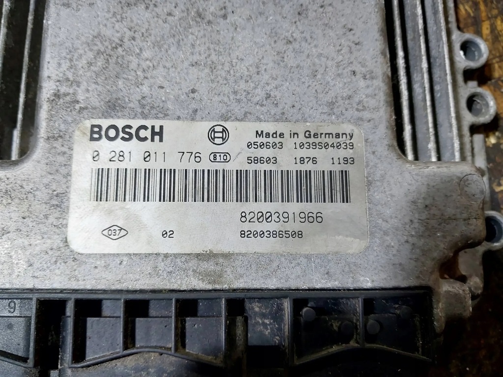 фото №7, Блок керування двигуна renault megane ii 1.9 dci 8200391966 8200386508