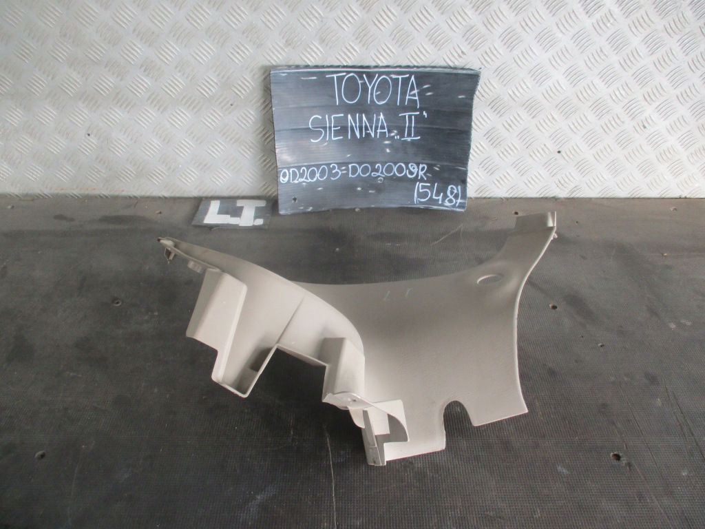 фото №1, Защита стойка левый задняя 62580-08050 toyota sienna ii 3.5 b 03-09 r.