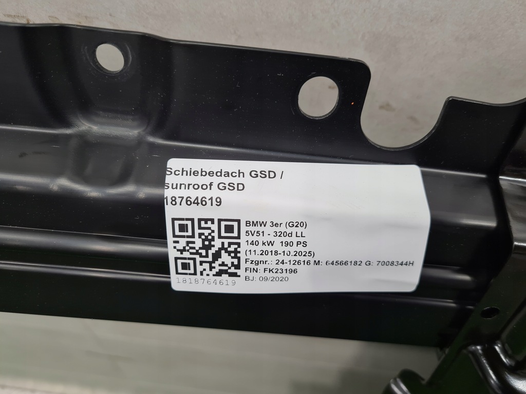 фото №5, Bmw 3 g20 люк дах зсувний 8096115