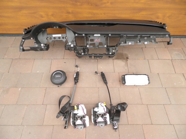 фото №1, Audi a8 d4 4h0----konsola комплект подушек ремни