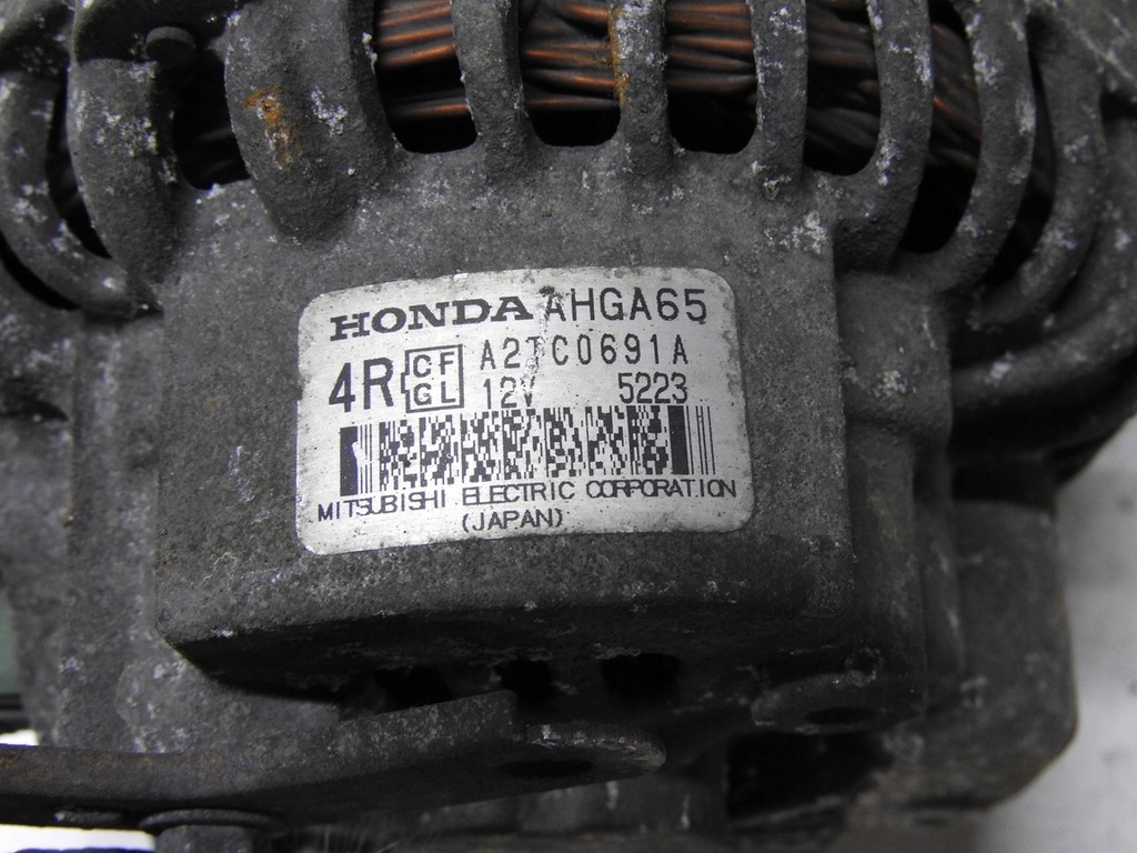 фото №8, Honda fr-v frv генератор ahga65