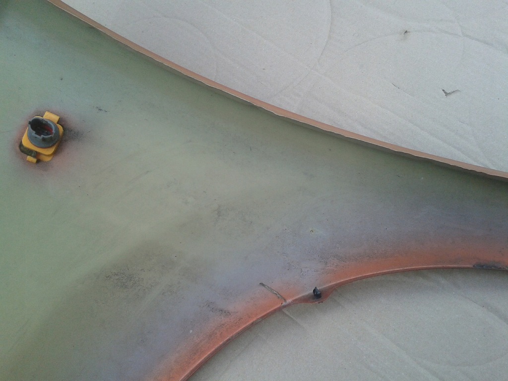 фото №9, Крыло правый перед передний daewoo kalos chevrolet aveo 02-07 54u