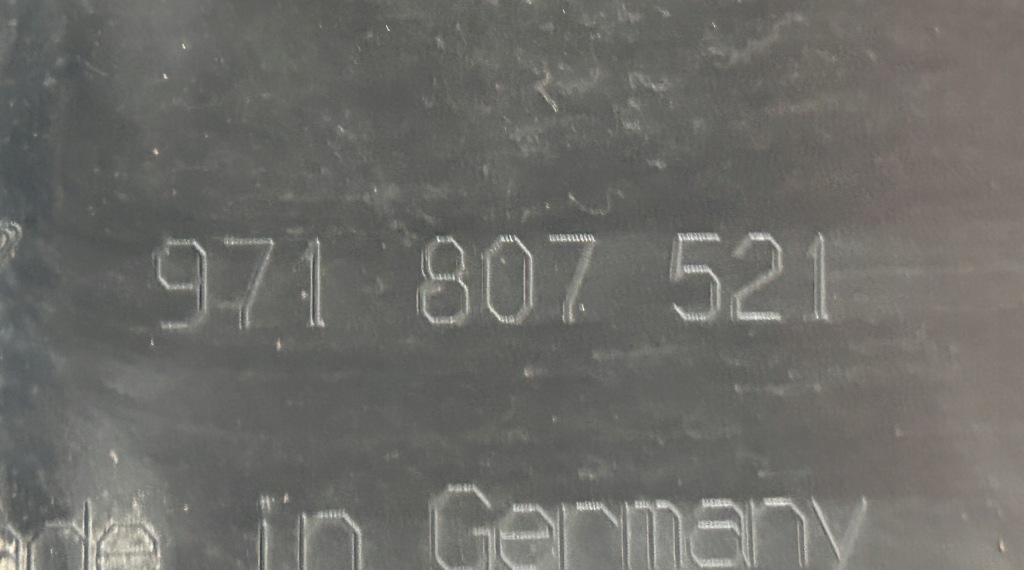 фото №16, Porsche panamera ii 971 спойлер нижній задня 16- 971807514y 971807521