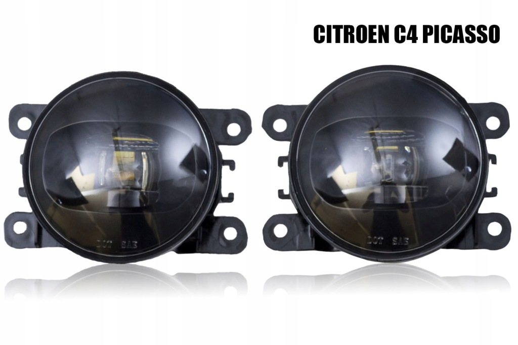 Купить Citroen c4 picasso 1 2006-2013 противотуманные фары передние led комплект 09270157